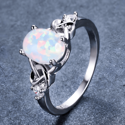 Divine Fire Opal Ring