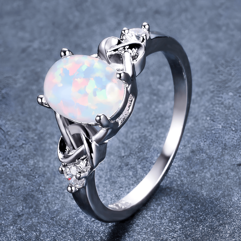 Divine Fire Opal Ring