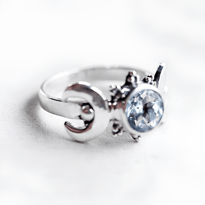 The Mystic Moon Goddess Ring