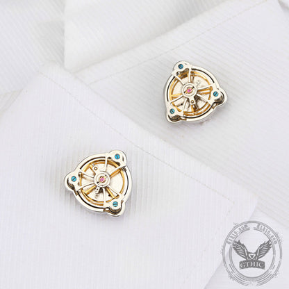 Propeller Adventurer Copper Cufflinks