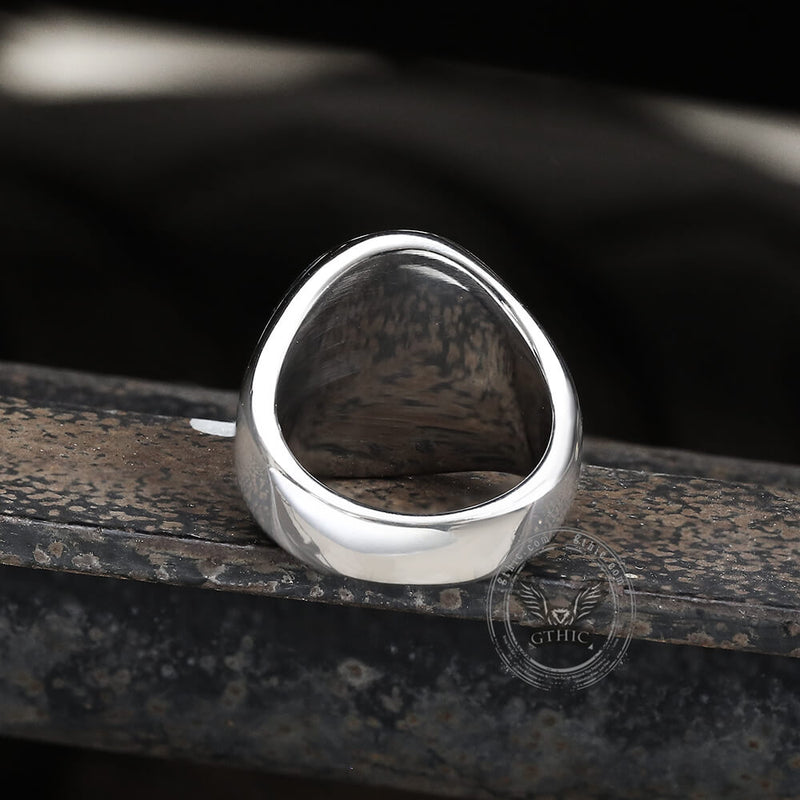 Punk Designed Skull Head Stainless Steel Ring