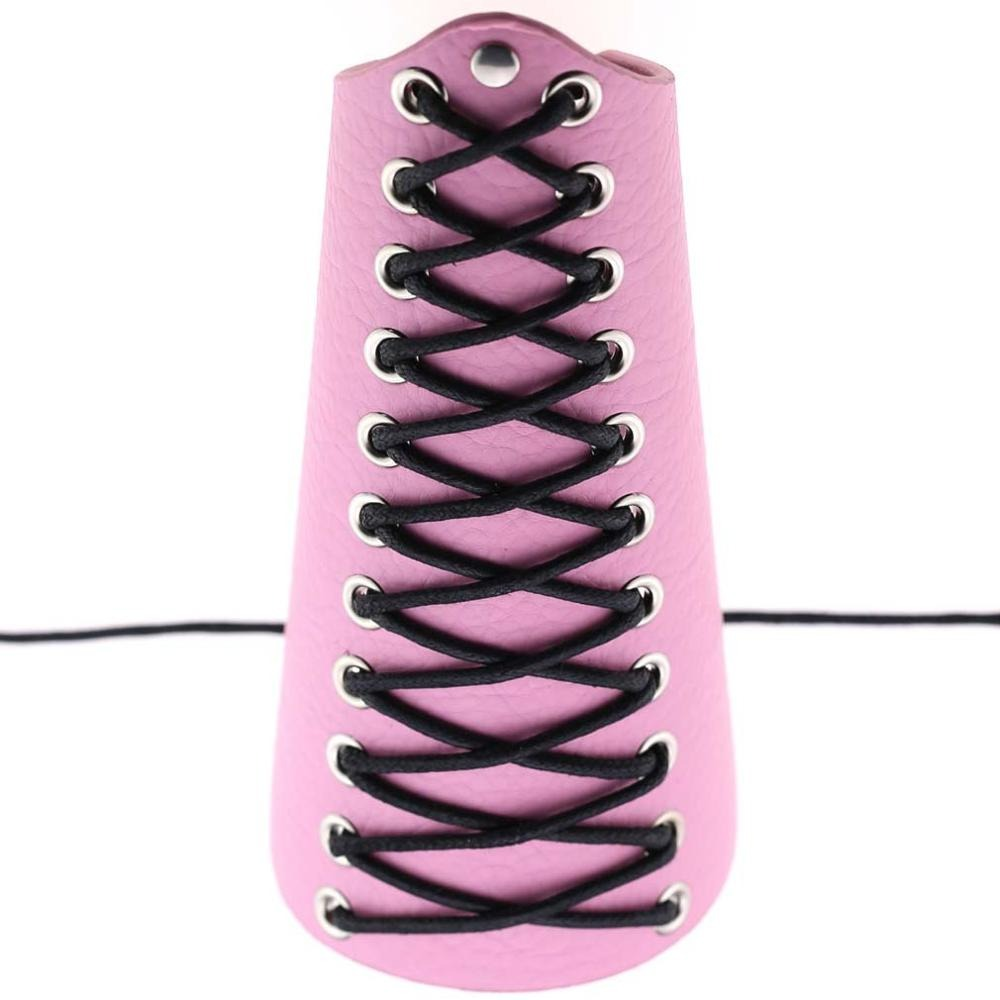 Punk Lace Up Pu Leather Bracelet / Wide Wrist Strap / Arm Bangles Bracelets