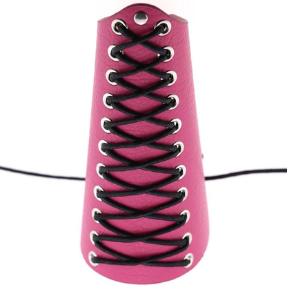 Punk Lace Up Pu Leather Bracelet / Wide Wrist Strap / Arm Bangles Bracelets