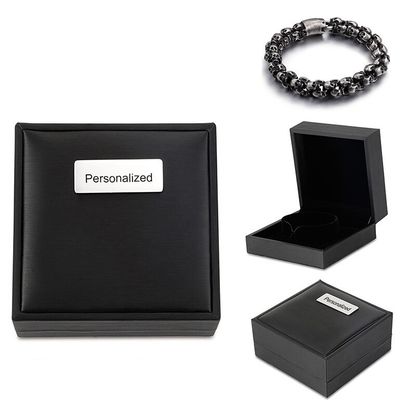Punk Syle Skull Bracelet / Stainless Steel Jewelry / Cool Man's Bracelet