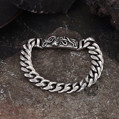 Punk Deep Sea Octopus Stainless Steel Bracelet