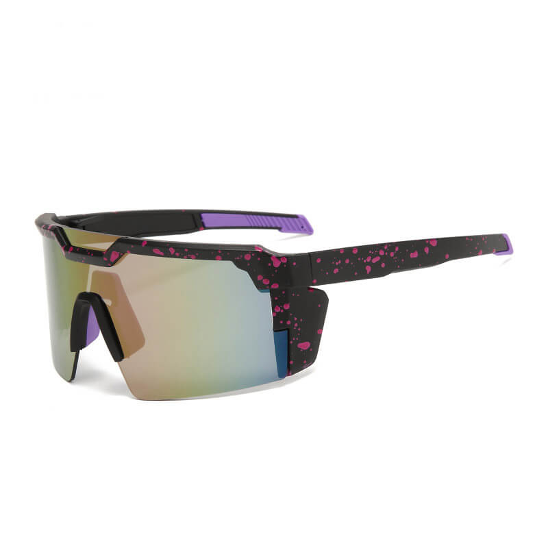 Punk Outdoor Colorful Uv-proof Eye Protection Pc Sunglasses