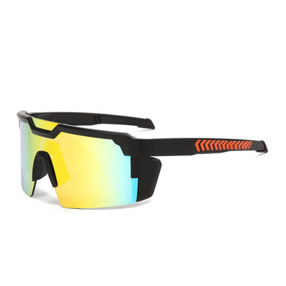 Punk Outdoor Colorful Uv-proof Eye Protection Pc Sunglasses