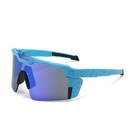Punk Outdoor Colorful Uv-proof Eye Protection Pc Sunglasses