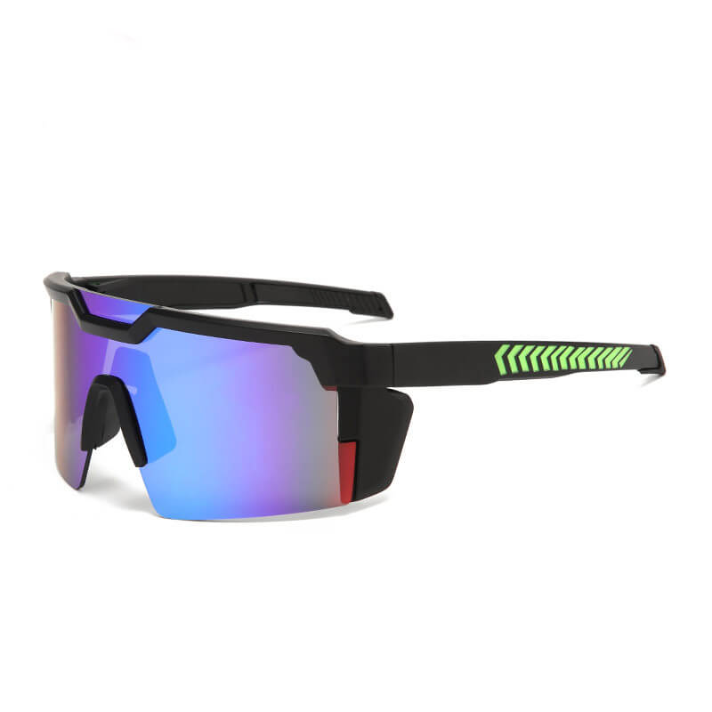 Punk Outdoor Colorful Uv-proof Eye Protection Pc Sunglasses