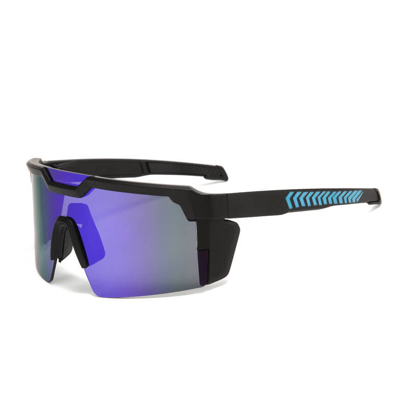Punk Outdoor Colorful Uv-proof Eye Protection Pc Sunglasses