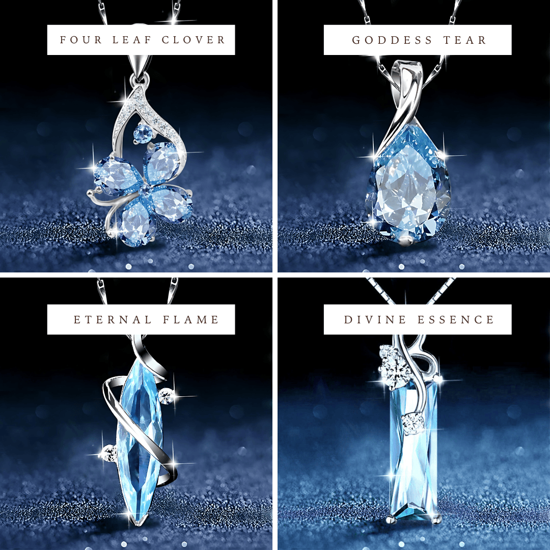 Mystic Fortune Crystal Clover Amulet