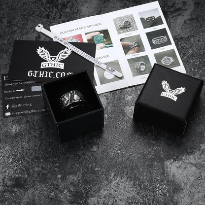 Relief Fish Sterling Silver Ring