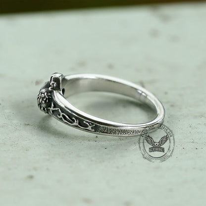 Retro Sacred Heart of Jesus Stainless Steel Ring