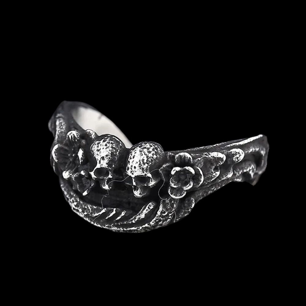Romantic Homicide Skull Ring