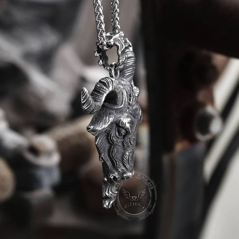 Satan Devil Goat Stainless Steel Pendant