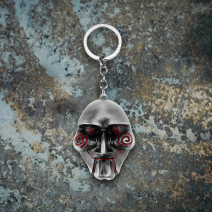 Saw Billy Mask Alloy Key Chain