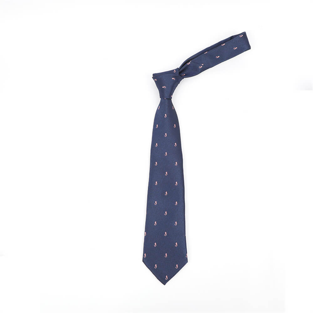 Simple Polka Dot Print Polyester Tie