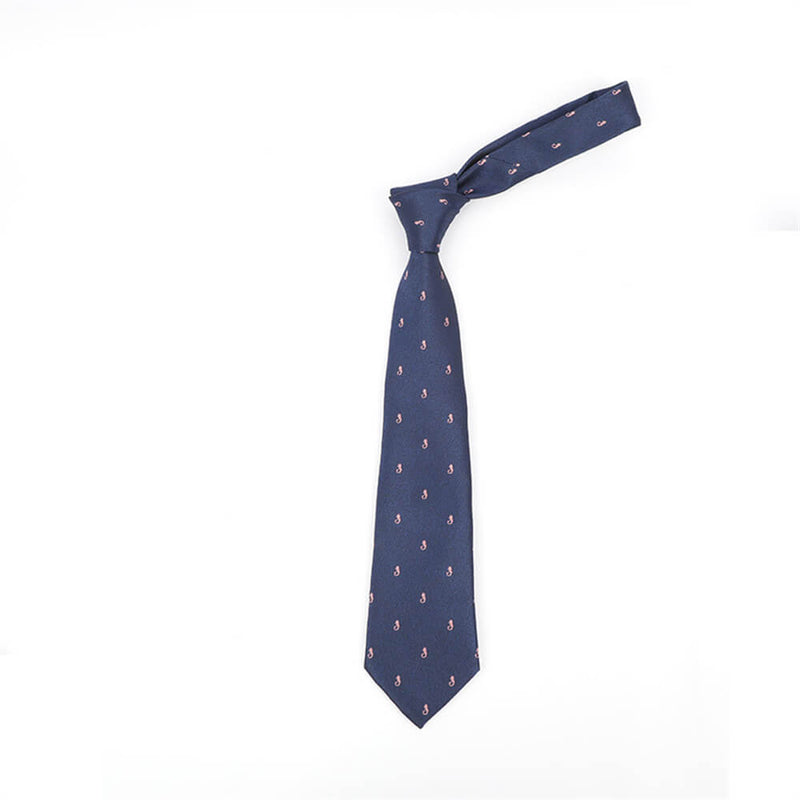 Simple Polka Dot Print Polyester Tie