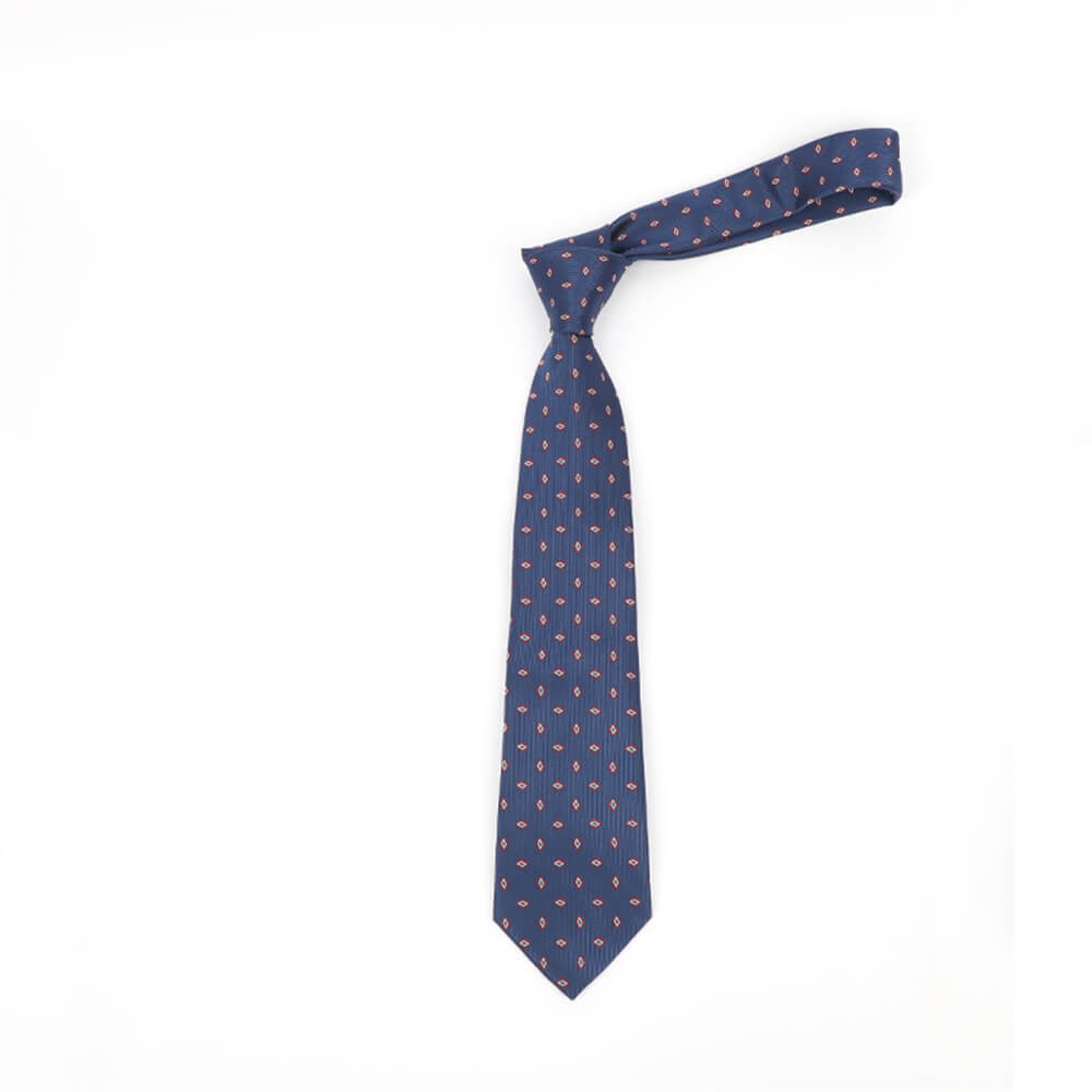 Simple Polka Dot Print Polyester Tie