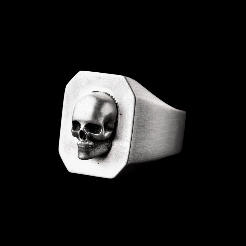 Skull Octagon Ring