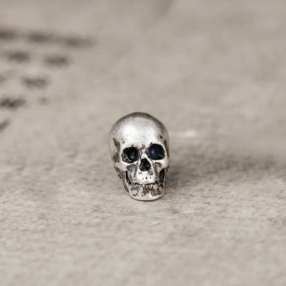 Skull Sterling Silver Stud Earrings