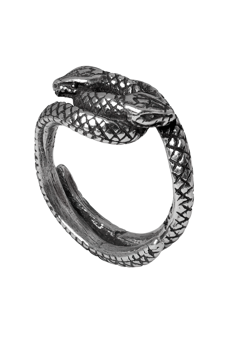 Snake Coiled Consprimus Ring With Intricate Detailing