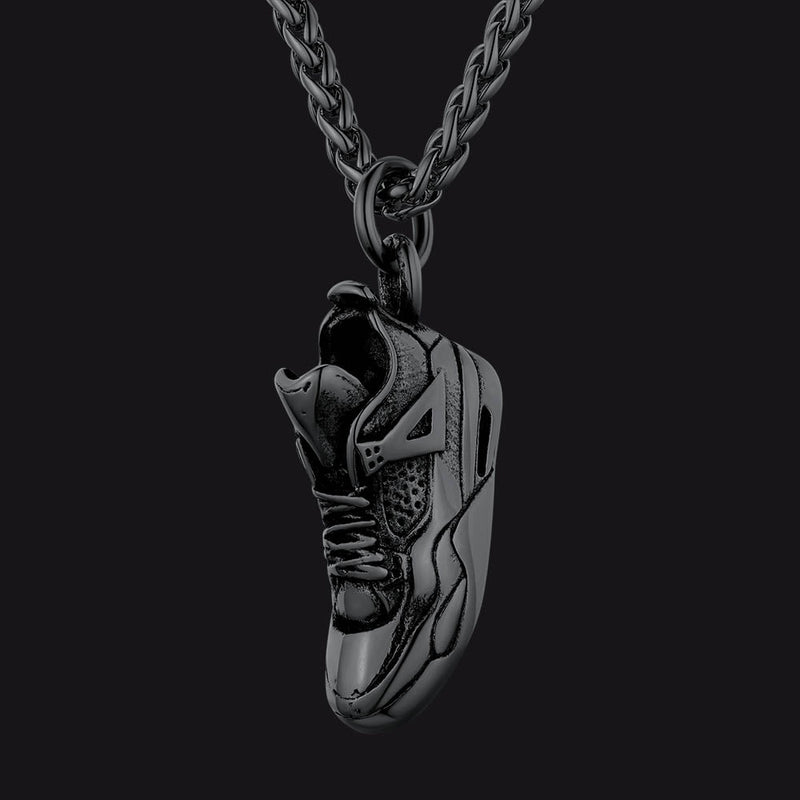 Sport Shoe Sneaker Necklace Pendant for
