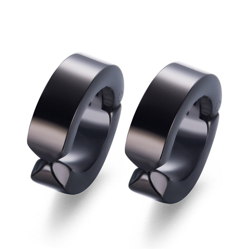 Stainless Steel Stud Earrings / Cool Jewelry Gift for and in Alternative
