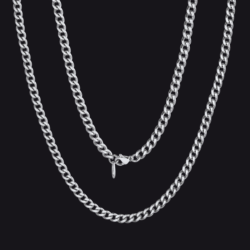 Thick Miami Cuban Curb Link Chain Necklace for