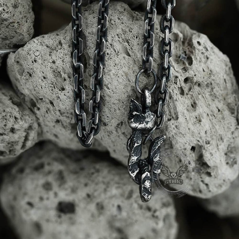Sterling Silver Skull Chain