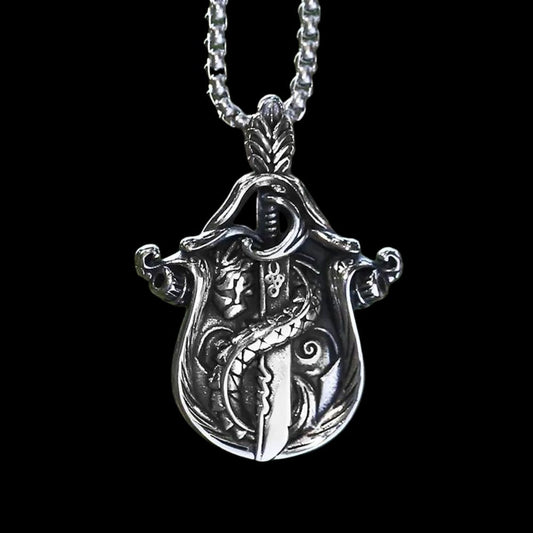 Sword and Shield of Viper Pendant
