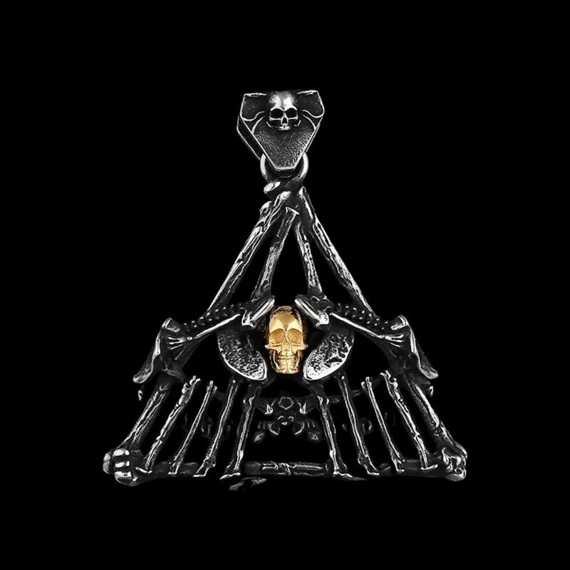 Teepee of the Dead Skull Pendant