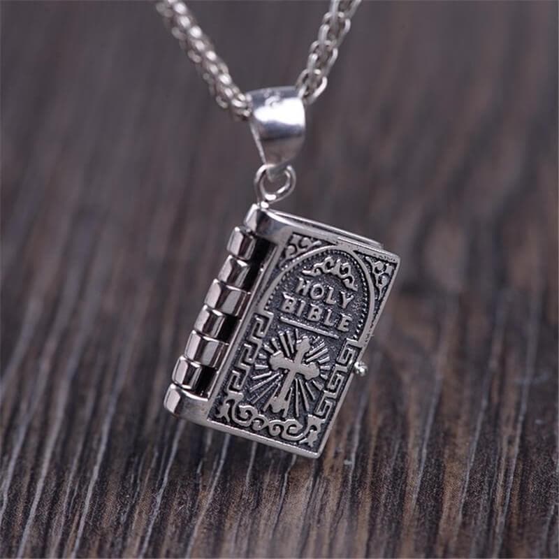 The Holy Bible Sterling Silver Pendant
