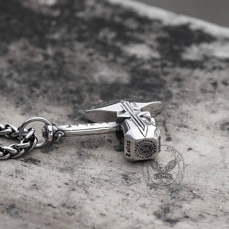 The Stormbreaker Stainless Steel Pendant