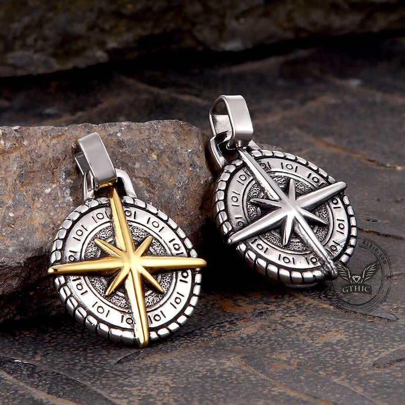 The North Star Stainless Steel Pendant