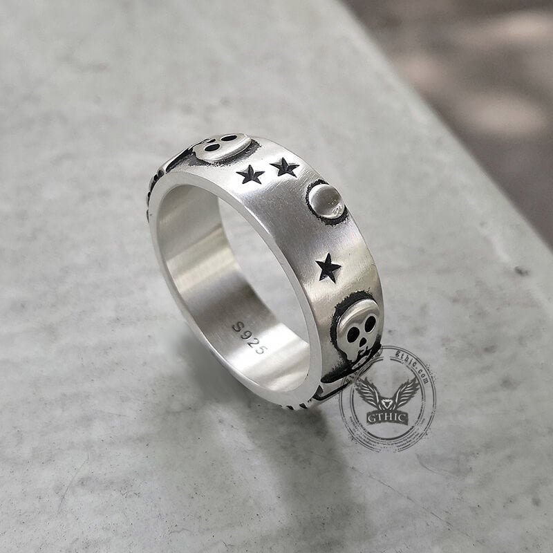 Till Death Do Us Part Sterling Silver Ring