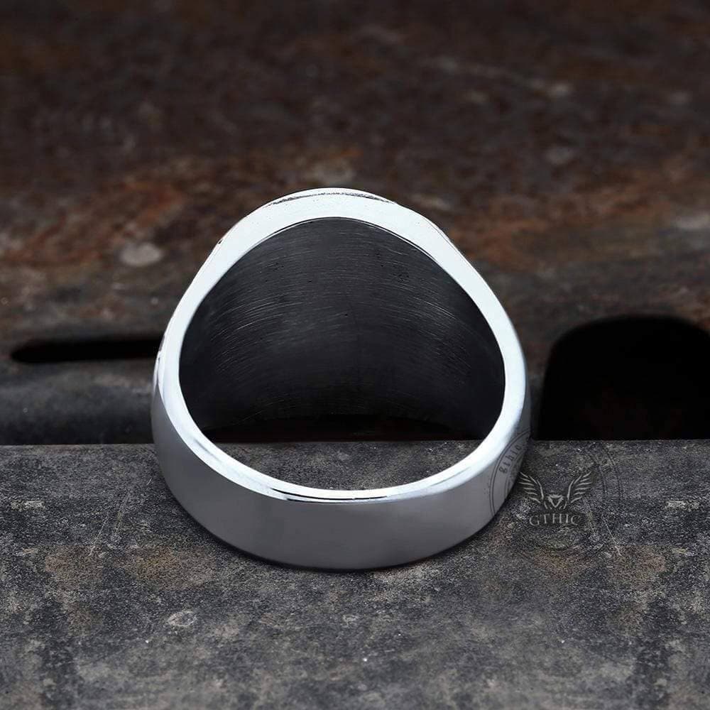 Tree of Life Celtics Stainless Steel Viking Ring
