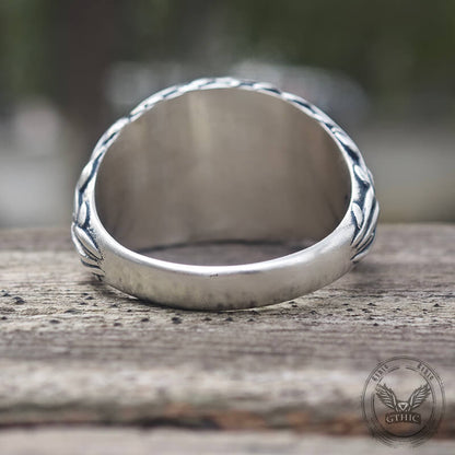 Tree of Life Yggdrasil Sterling Silver Viking Ring