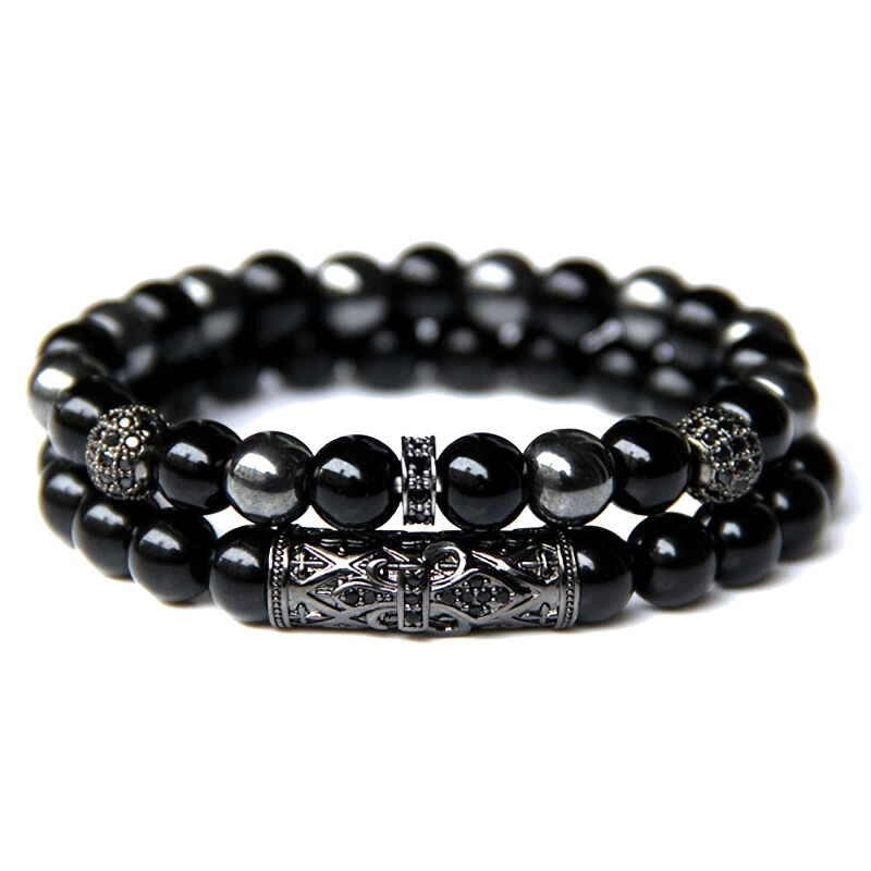 Natural Beaded Bracelet / Alternative Jewelry / Stylish Hand Accessories