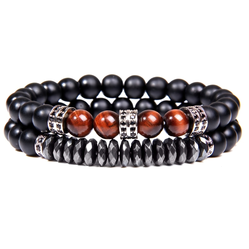 Natural Stone Beads Bracelet / Stylish Jewelry and / Accessories