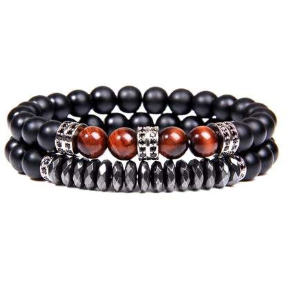 Natural Stone Beads Bracelet / Stylish Jewelry and / Accessories