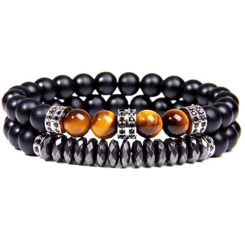 Natural Stone Beads Bracelet / Stylish Jewelry and / Accessories