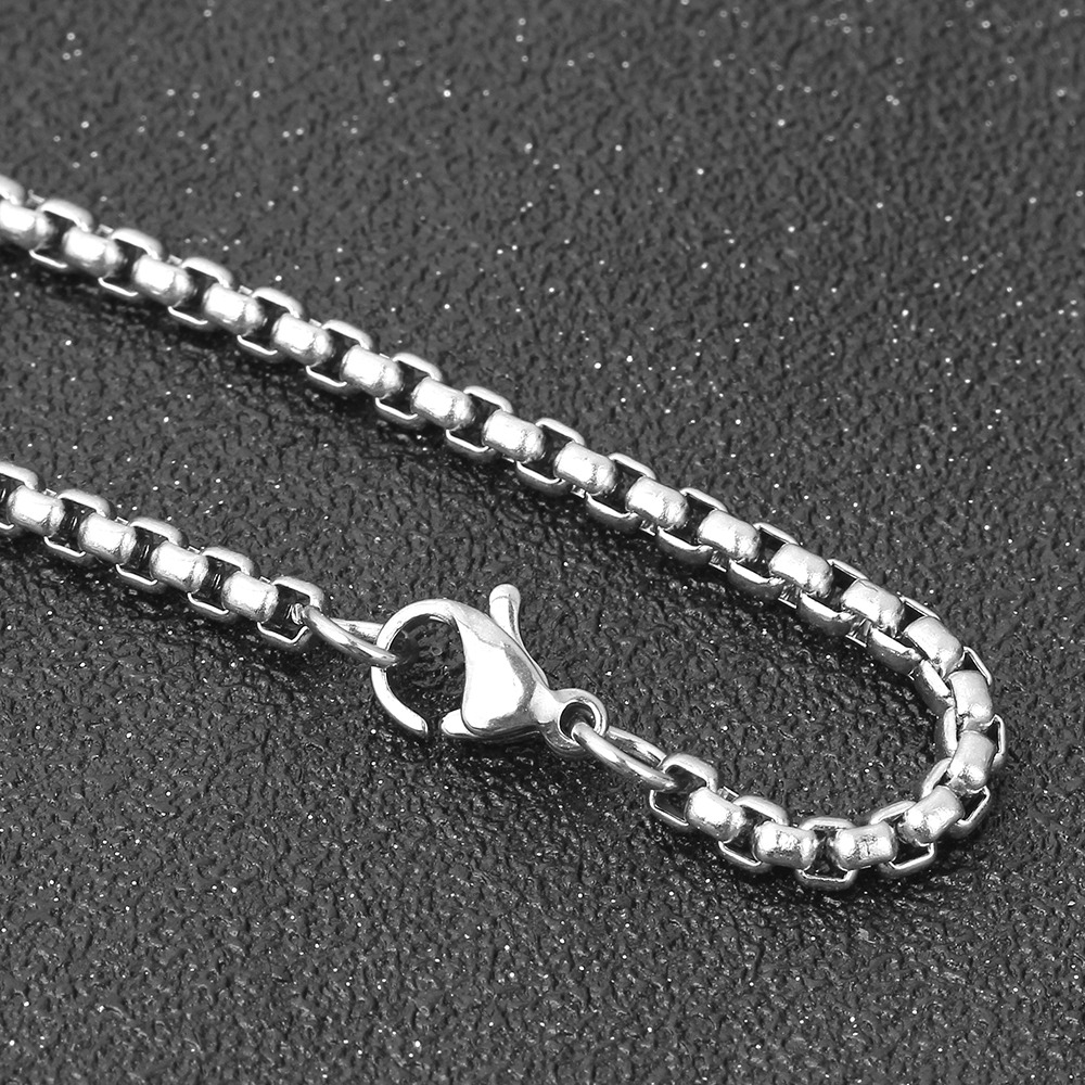 Pendant Viking Tomahawk / Handmade Stainless Steel Punk Necklace