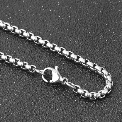 Pendant Viking Tomahawk / Handmade Stainless Steel Punk Necklace