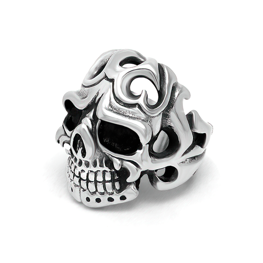 Stainless Steel Gothic Ring / Jewellery Ring With Skull