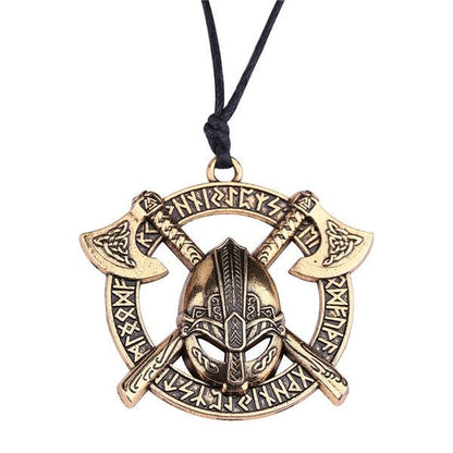 Viking Celtics Ax Rune Warrior Steel Pendant / Slavic Amulet Jewelry