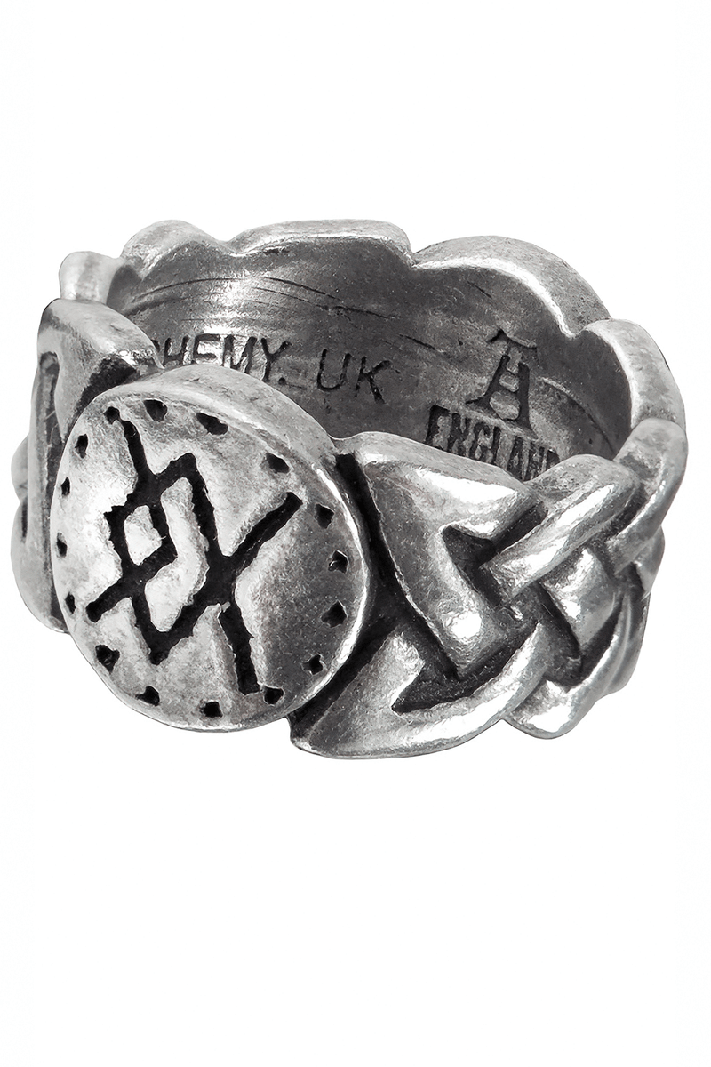 Viking Virility Runering With Bindrunes for Strength
