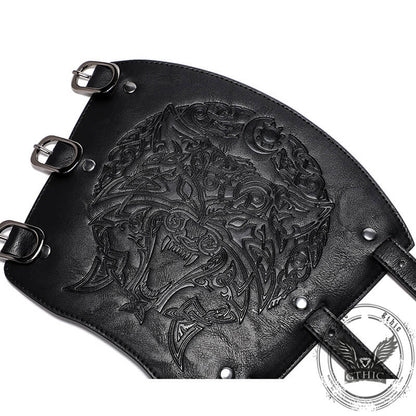 Viking Fenrir Wolf Warrior Bracers