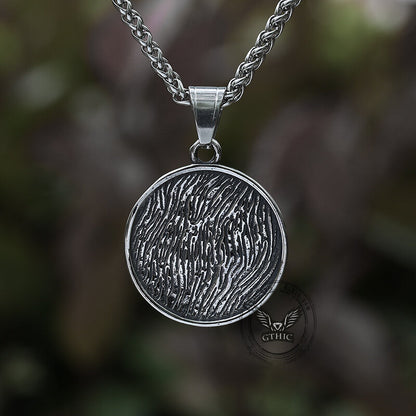 Viking Yggdrasil Tree of Life Stainless Steel Pendant