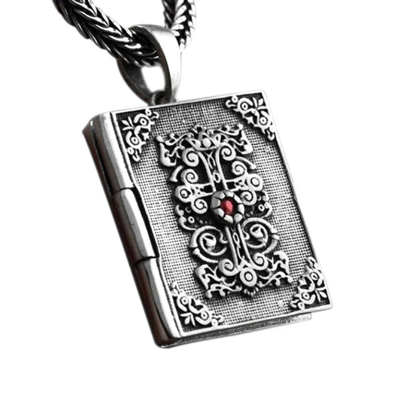 Silver Religious Pendant of Saint Soul / Real Sterling Silver Jewelry